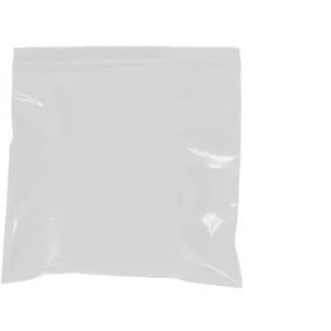 6" x 9" - 2 mil White Reclosable Poly Bags