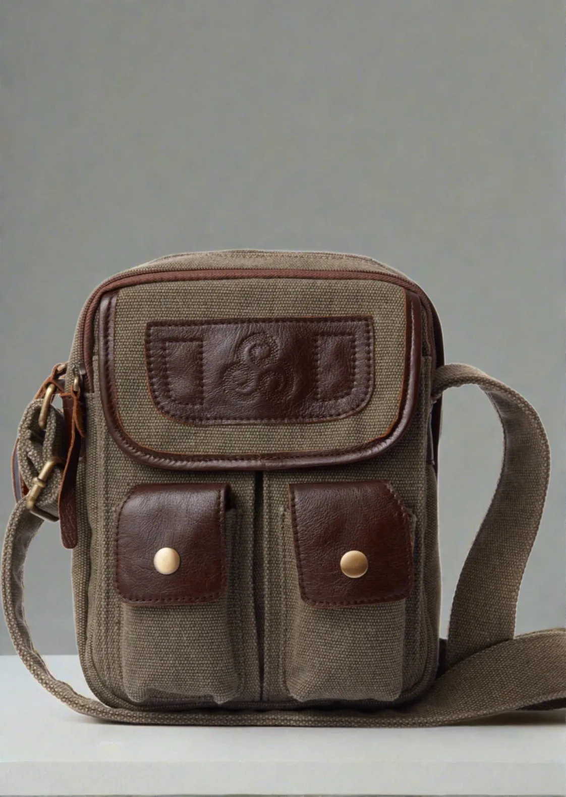 Aran Double Pocket Bag