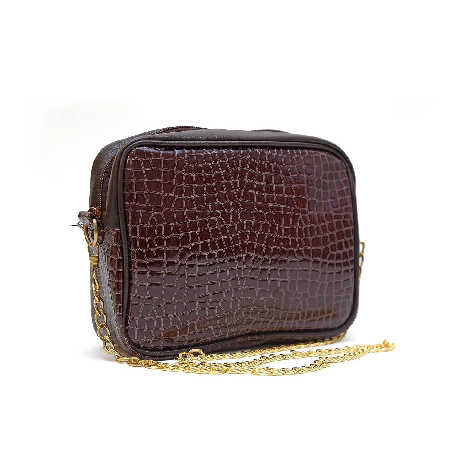 AURA CROCODILE BROWN