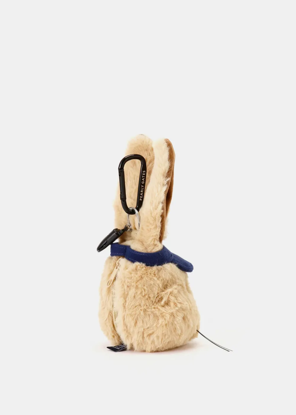 Beige Rabbit Stuffed Ball Pouch