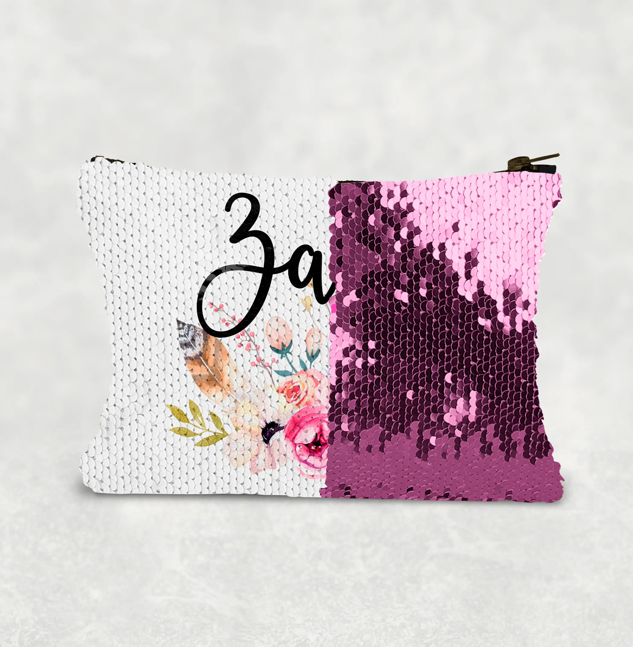 Boho Sequin Personalised Bag