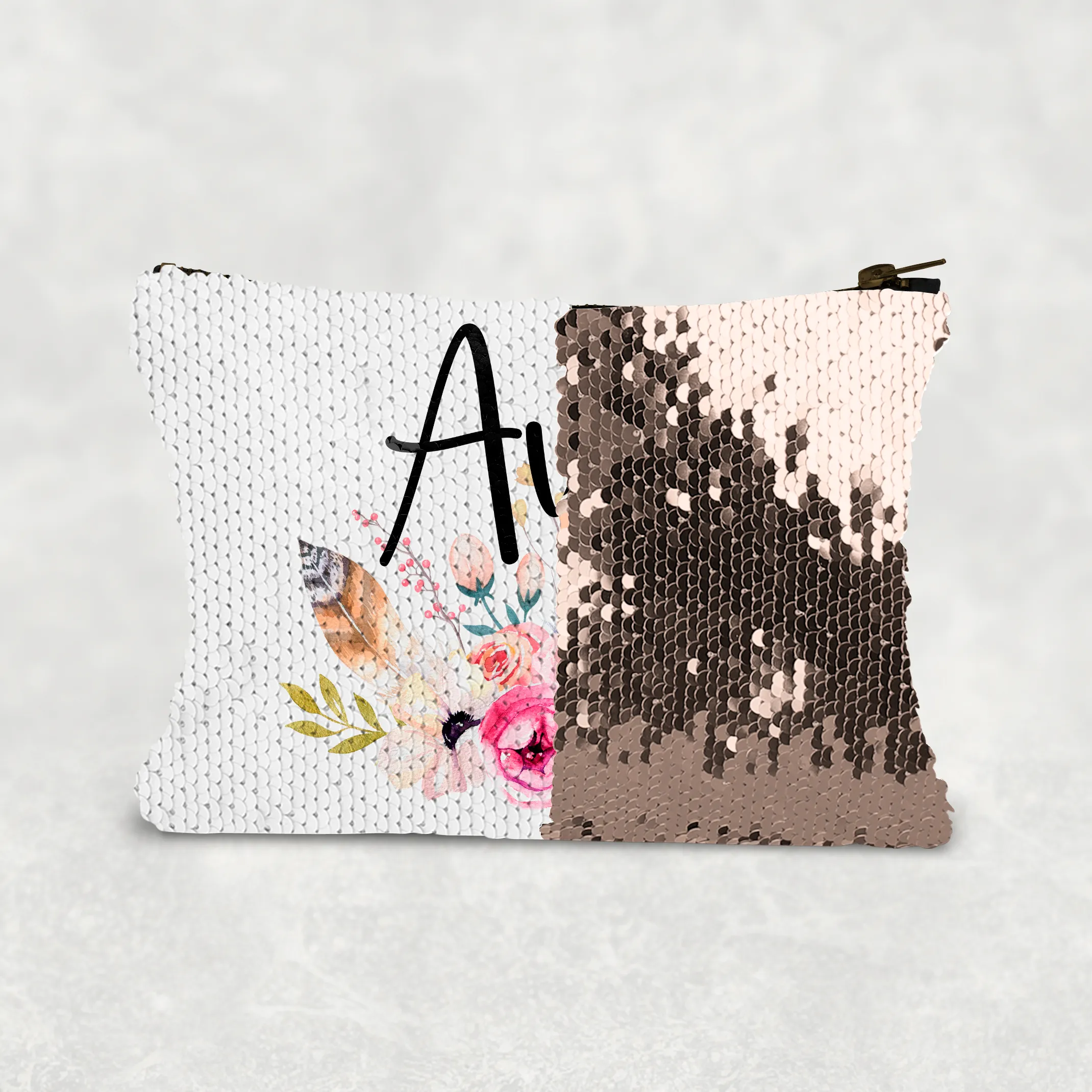 Boho Sequin Personalised Bag