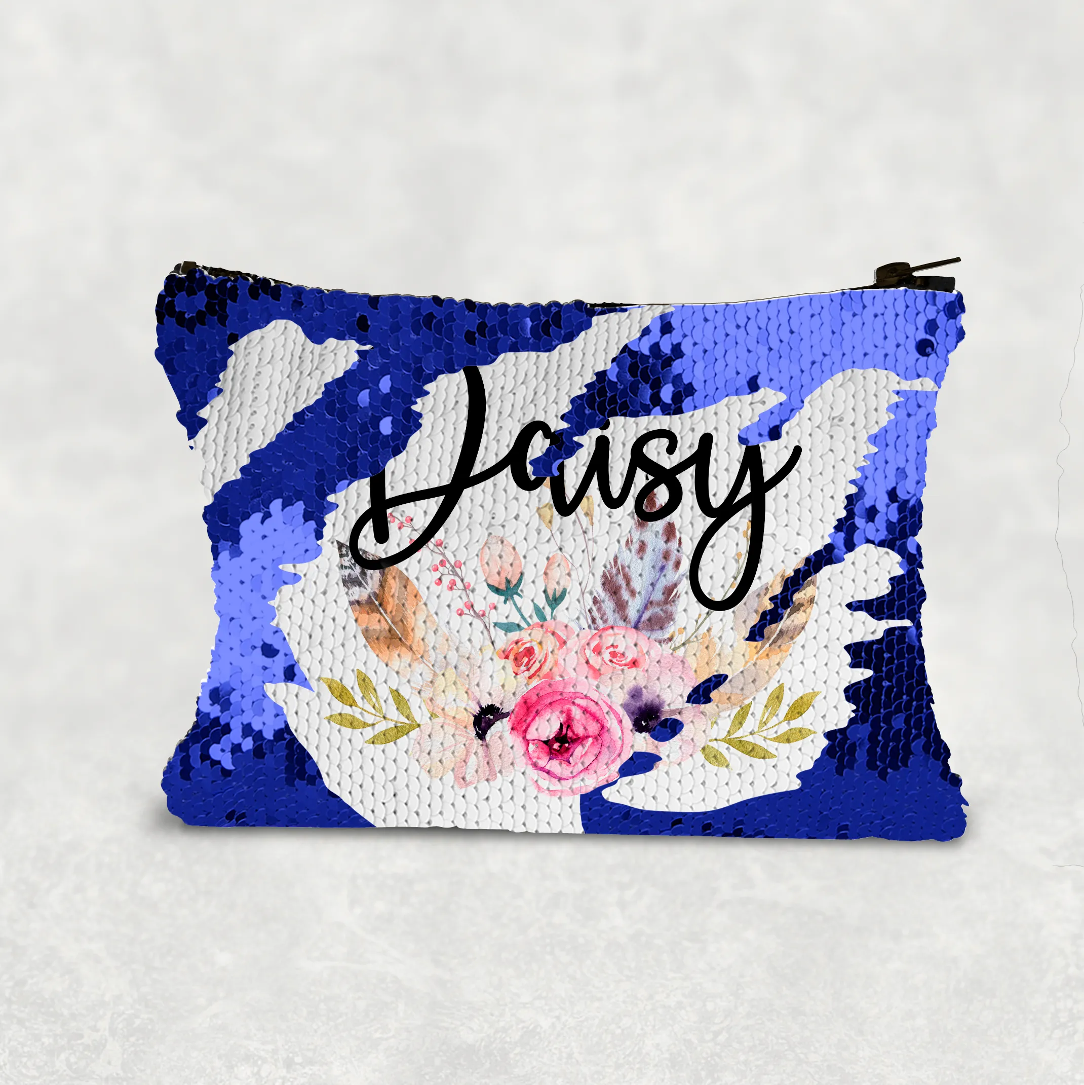 Boho Sequin Personalised Bag