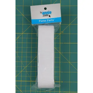 ByAnnie.com - White Strapping 1.5" x 3 YD