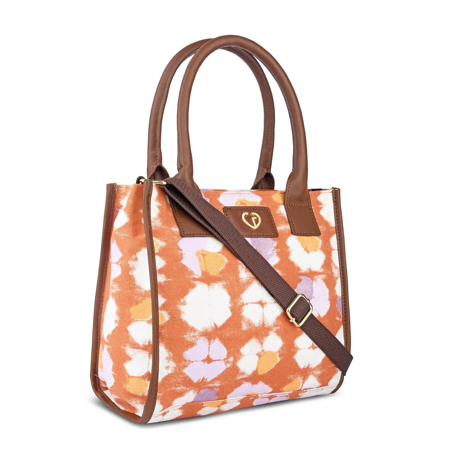 Caprese Enora Tote Small Rust