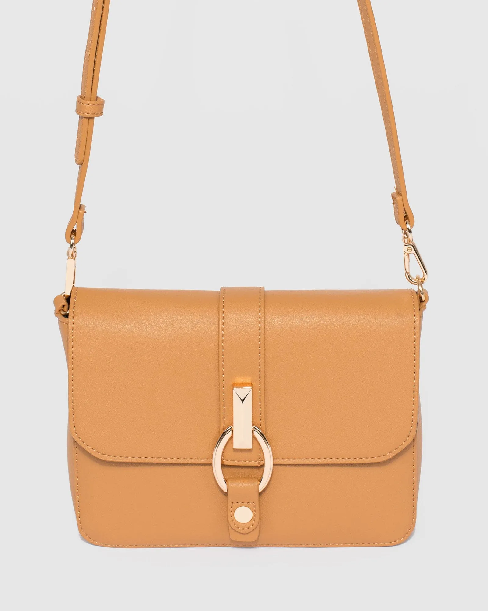 Caramel Elissa Crossbody Bag