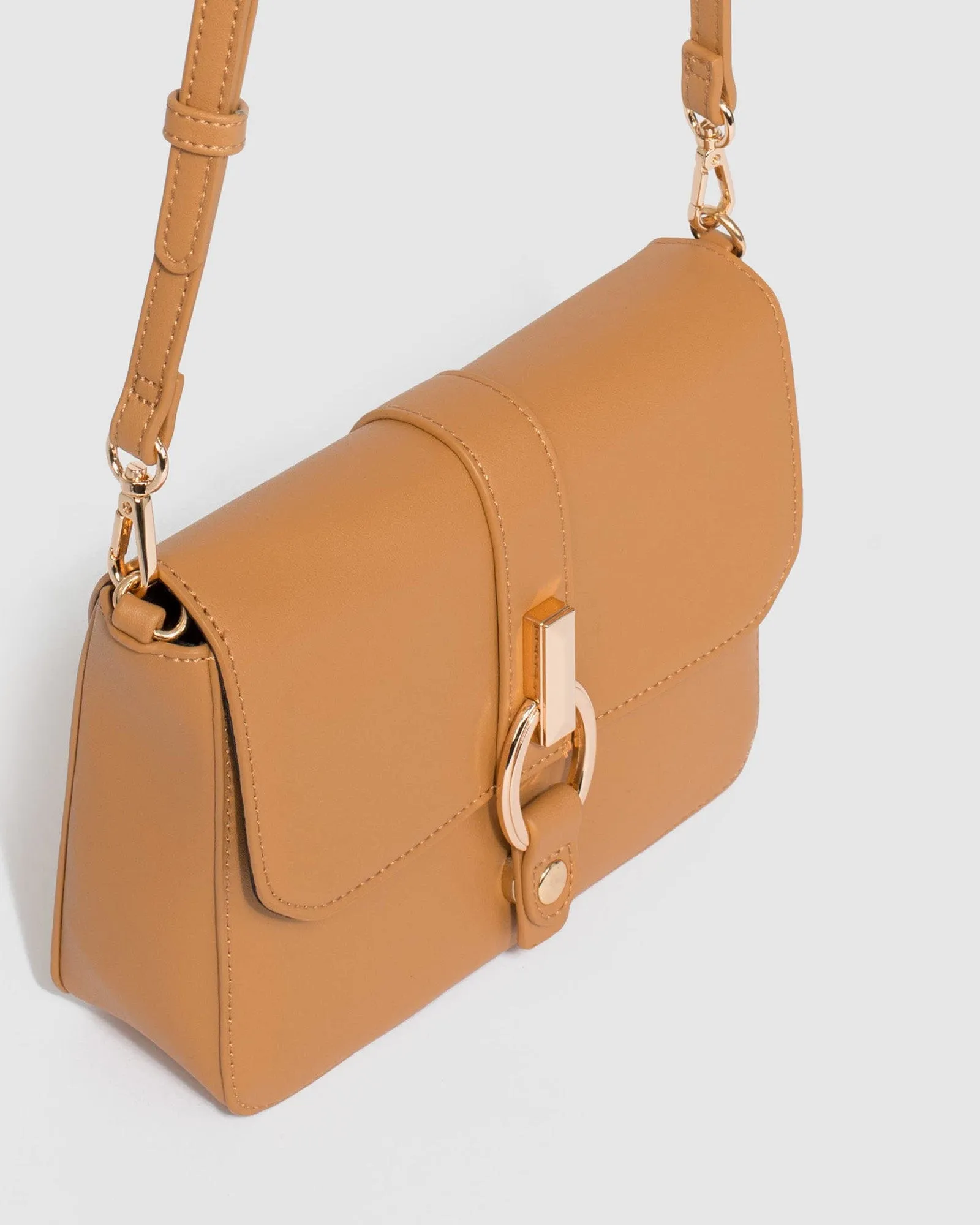 Caramel Elissa Crossbody Bag