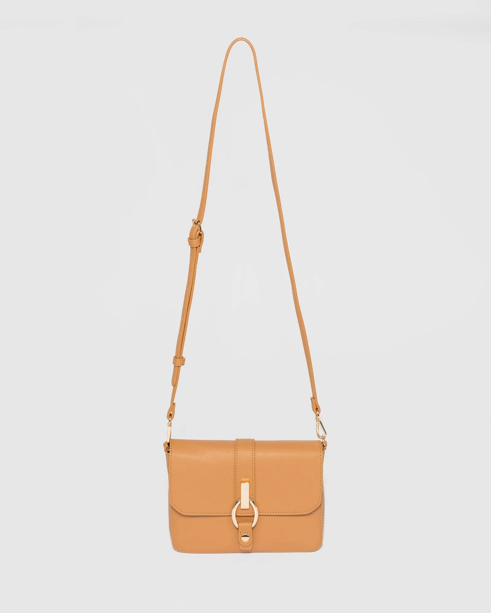 Caramel Elissa Crossbody Bag