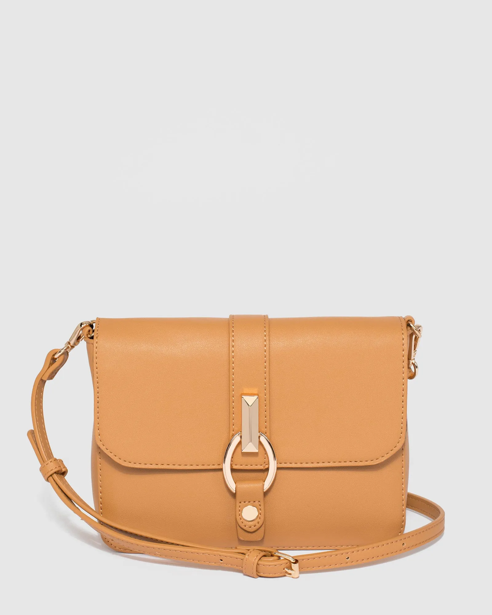 Caramel Elissa Crossbody Bag