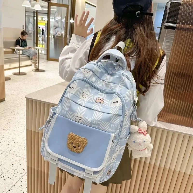 Cartoon Casual Holiday School School Backpack