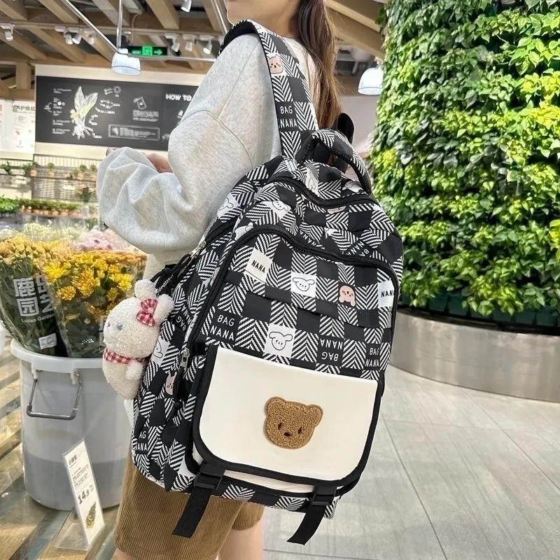 Cartoon Casual Holiday School School Backpack