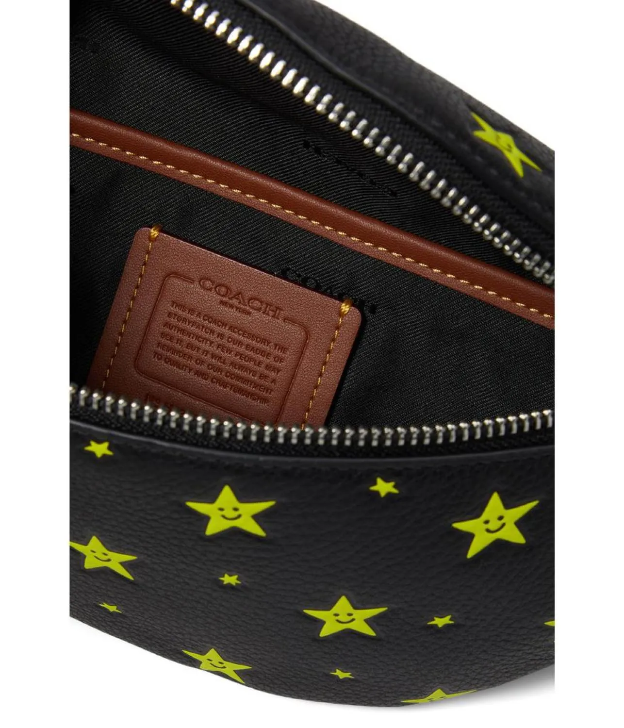 Charter Belt Bag 7 in Star Printed Leather