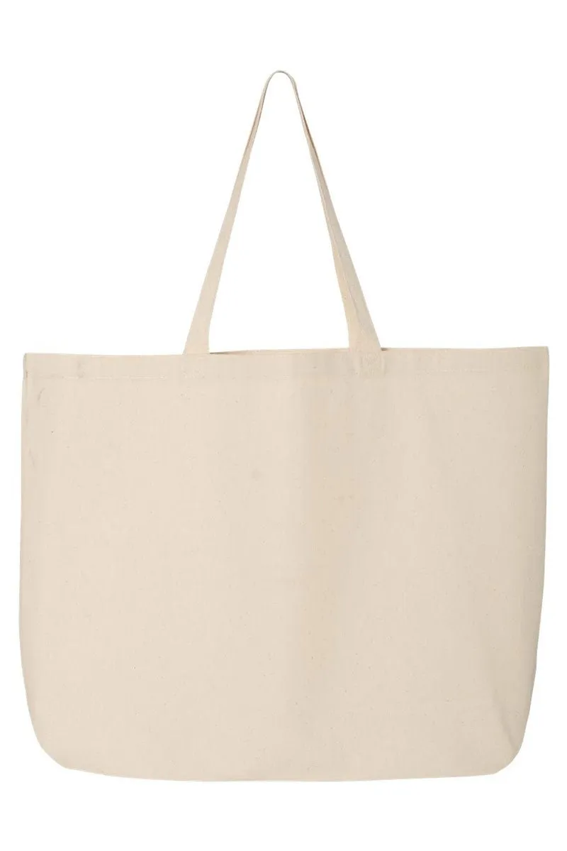 Chinoiserie Coquette Bow Canvas Jumbo Tote