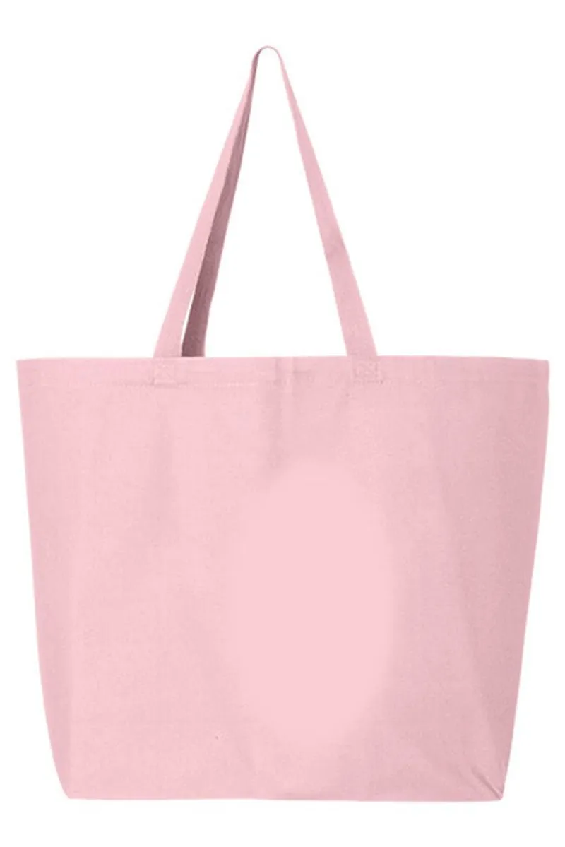 Chinoiserie Coquette Bow Canvas Jumbo Tote