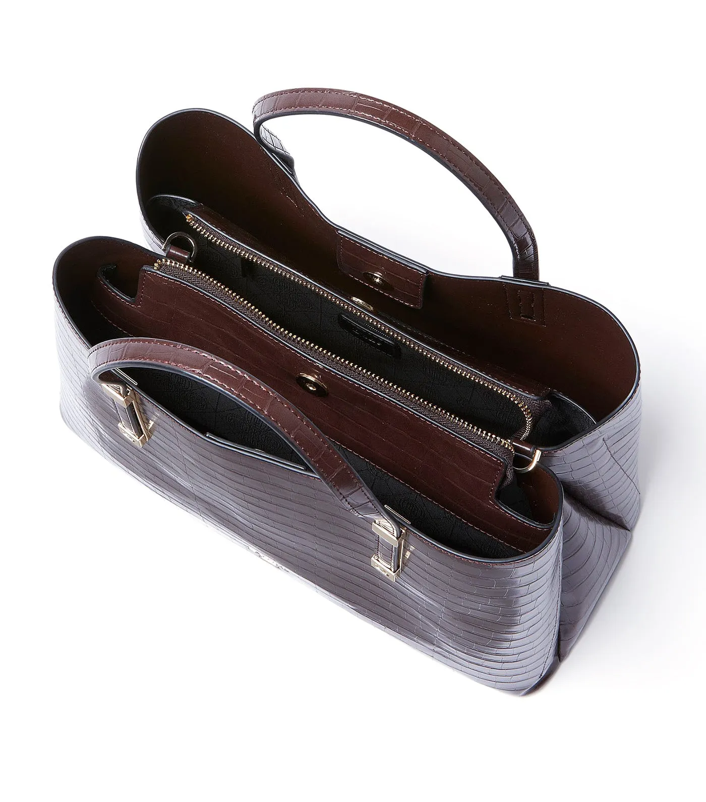 Dorrie Tote Bag Dark Brown