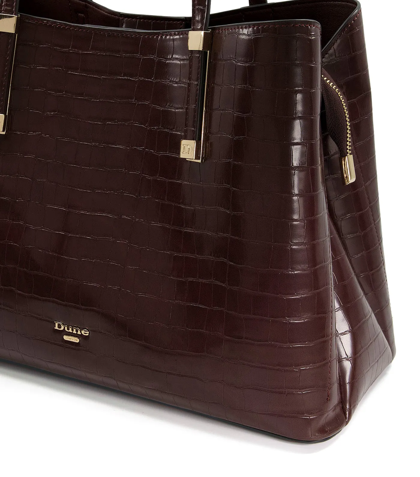 Dorrie Tote Bag Dark Brown