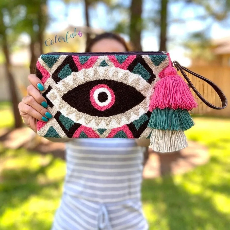 Evil Eye Clutch Bags