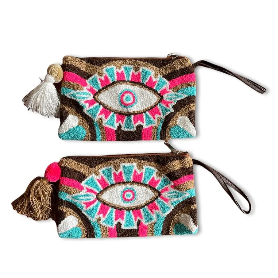 Evil Eye Clutch Bags