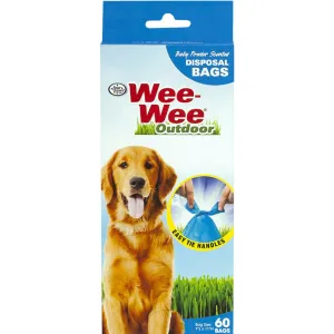 Four Paws Wee-Wee Scented Waste Bags For Dogs (60 bags)