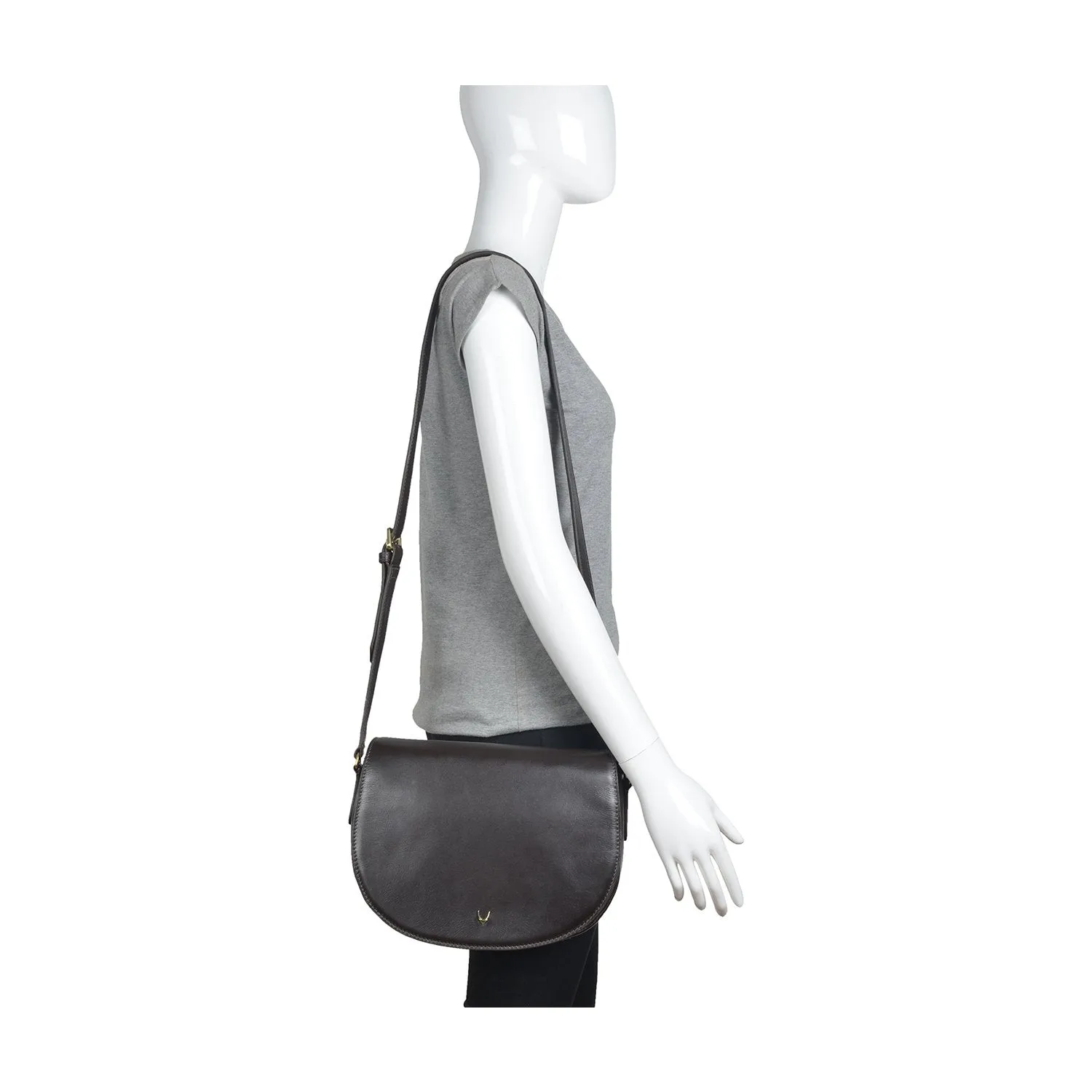 Hidesign Nelly Classic Leather Crossbody Bag