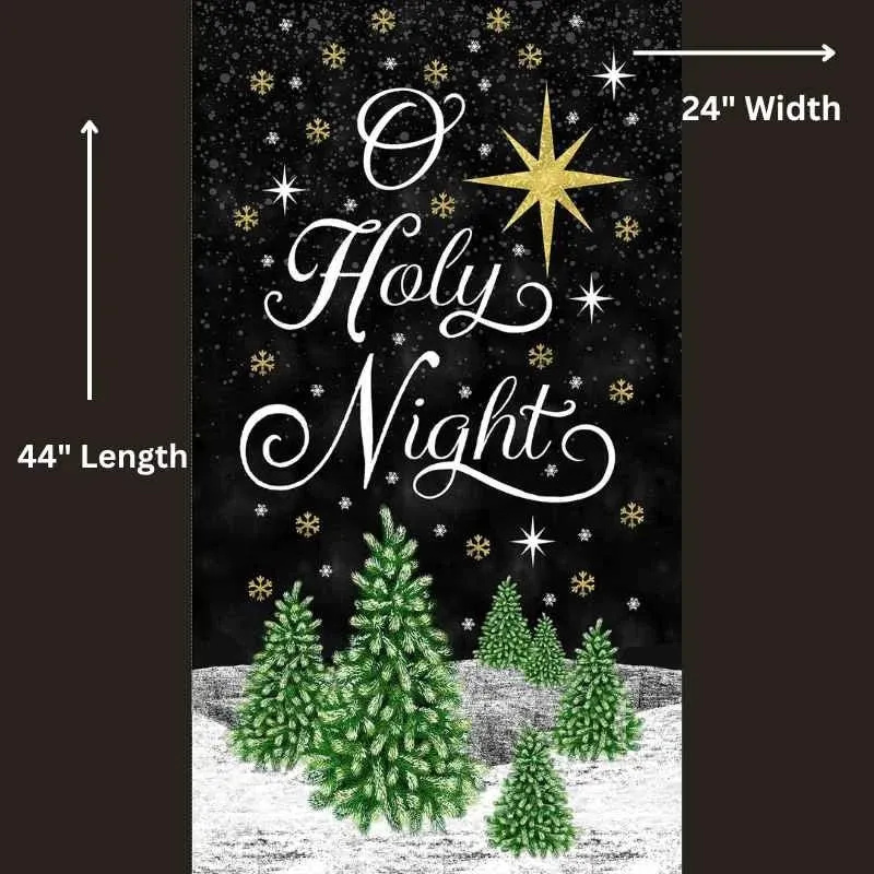 Holy Night Chaulkboard Panel, Timeless Treasures, 44L" x 24W"