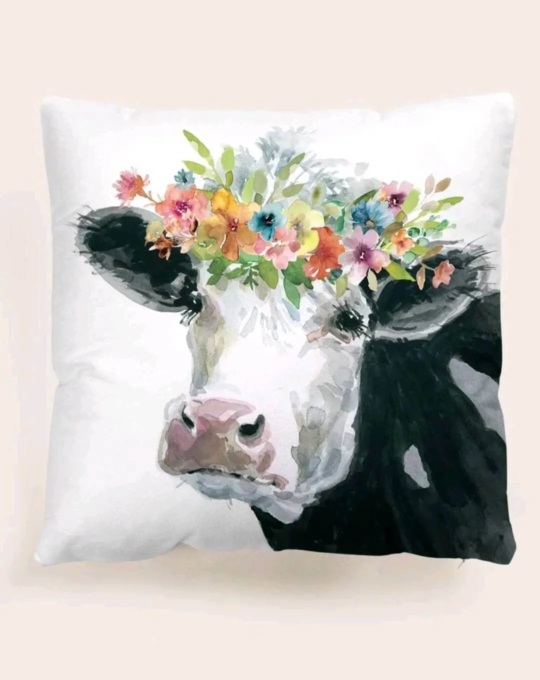 Home Decor - Cushion - cow