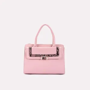 Juno Pink Casual Hand Bags 0331037