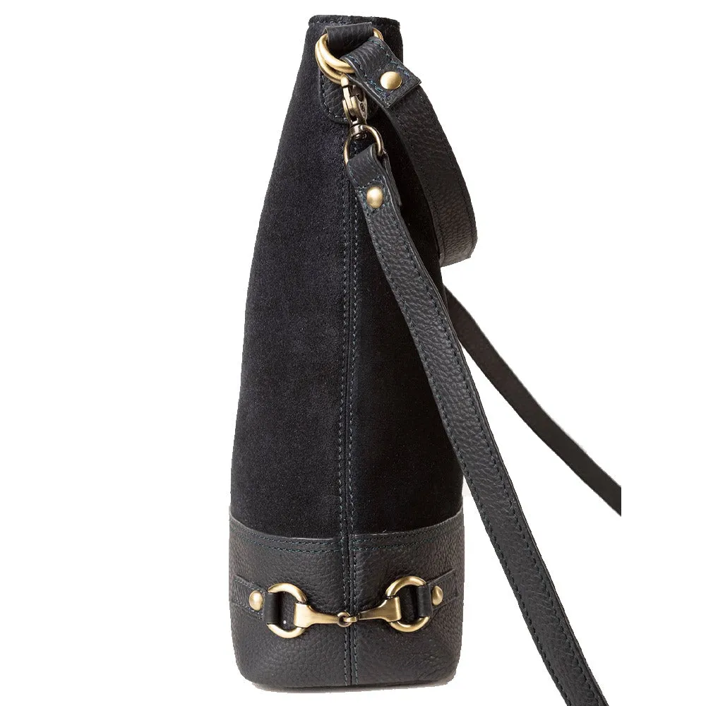 Ladies Suede Bucket Bag