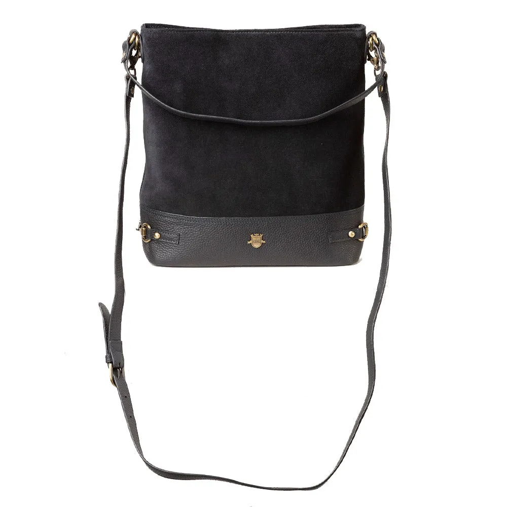 Ladies Suede Bucket Bag