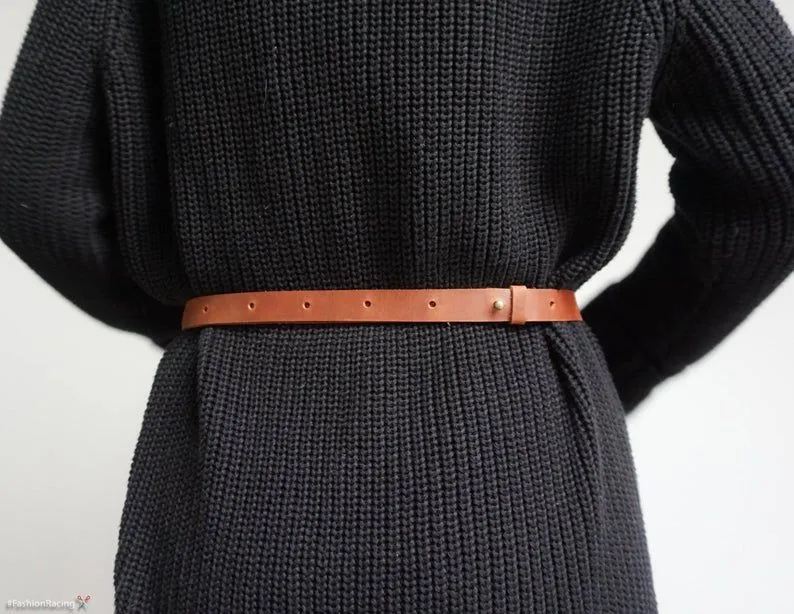 Leather Belt Bag for Women | Minimalist Fanny Pack, Waist bag