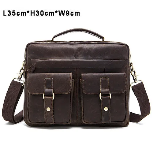 Men Bag Crossbody Casual Totes Leather Handbag