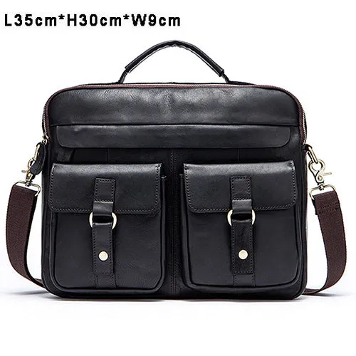 Men Bag Crossbody Casual Totes Leather Handbag