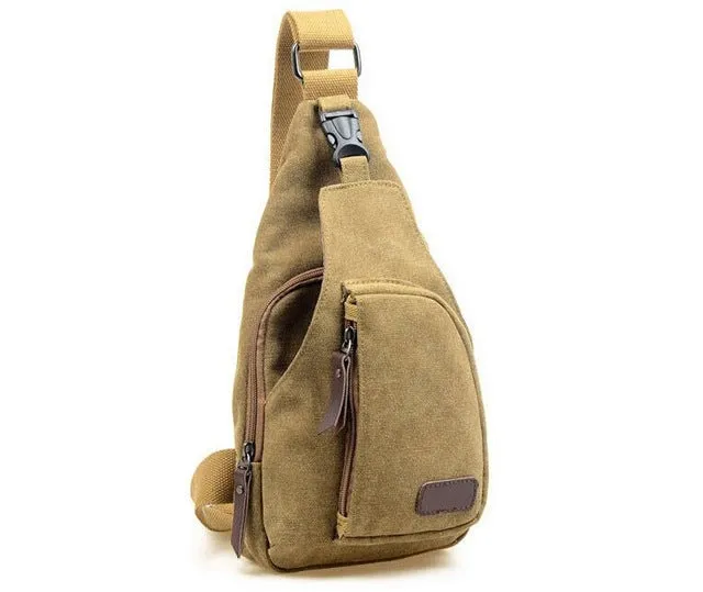 Men Canvas Shoulder Bag