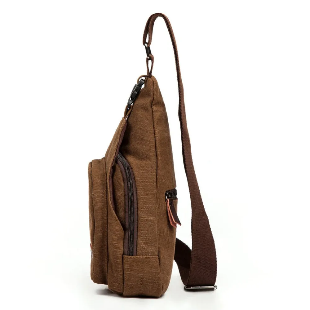 Men Canvas Shoulder Bag