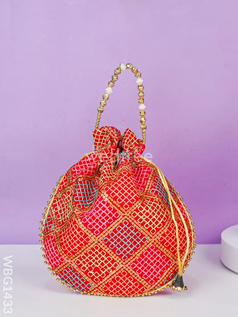 Multi Color - Potli Bags - WBG1433