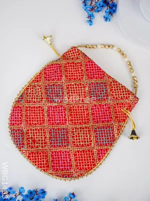 Multi Color - Potli Bags - WBG1433