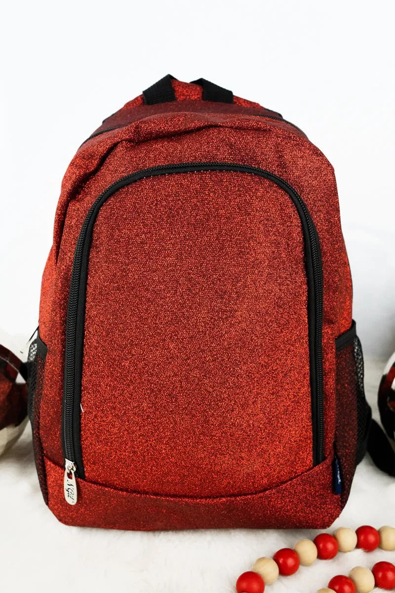 NGIL Red Glitz & Glam Medium Backpack