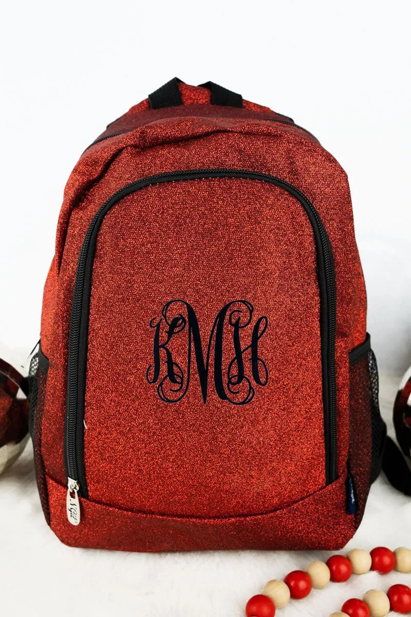 NGIL Red Glitz & Glam Medium Backpack