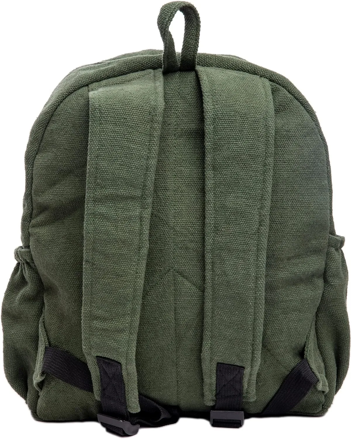 Organic Hemp Backpack Bag, Eco Friendly Durable Rustic Travel Hiking Friendly Lightweight