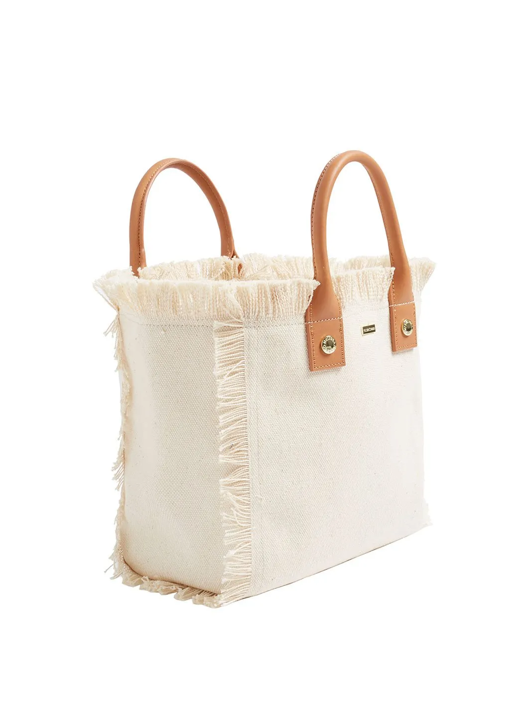 Porto Cervo Tote Beige Coral