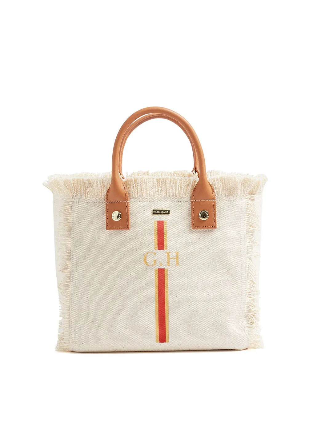 Porto Cervo Tote Beige Coral