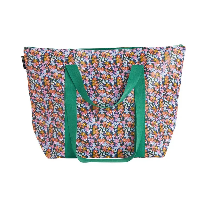 Project Ten - Zip Medium Tote - Ditsy Floral