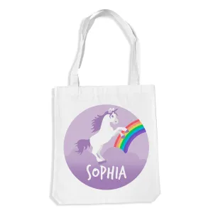 Purple Unicorn Premium Tote Bag