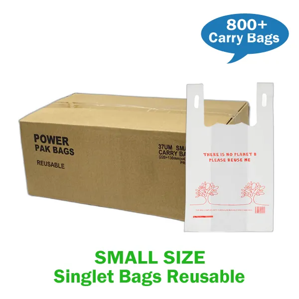 Reusable Printed Plastic Carry Bags 37UM (Pick-Up Only)