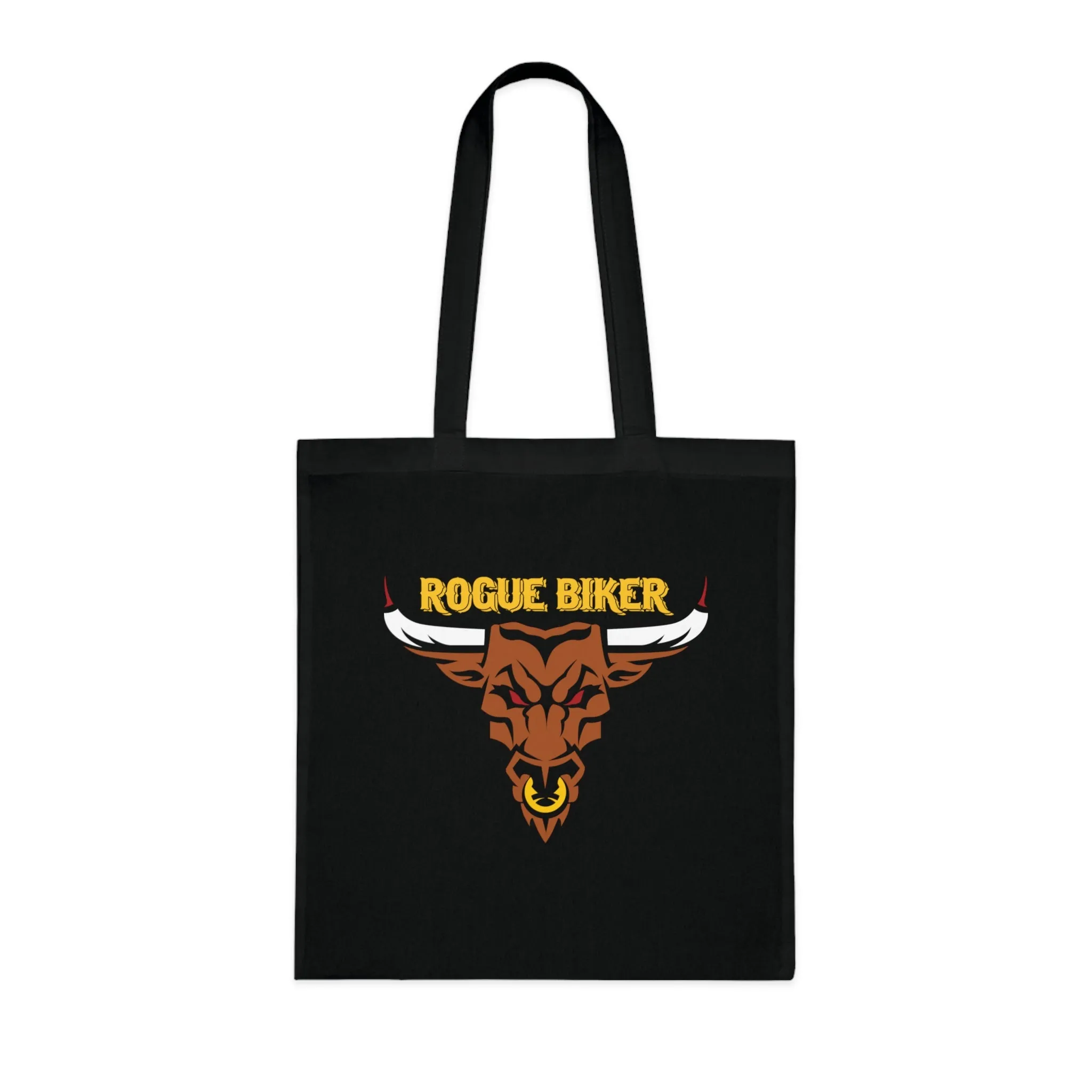 Rogue Biker Bull | Cotton Tote