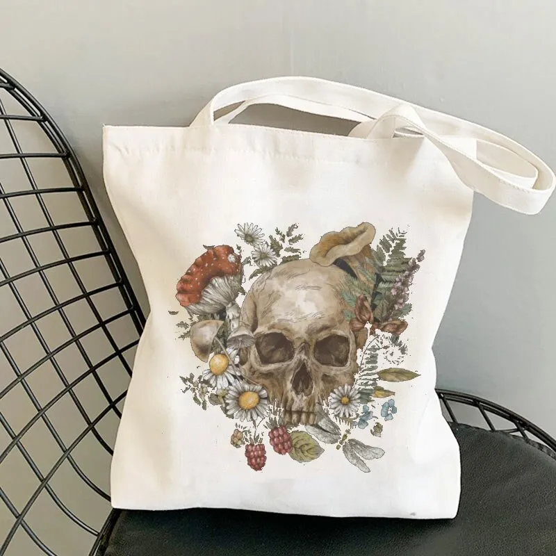 Vegan Canvas Tote Bag - Lots of mystical styles - Unique Reusable Shopping Bags