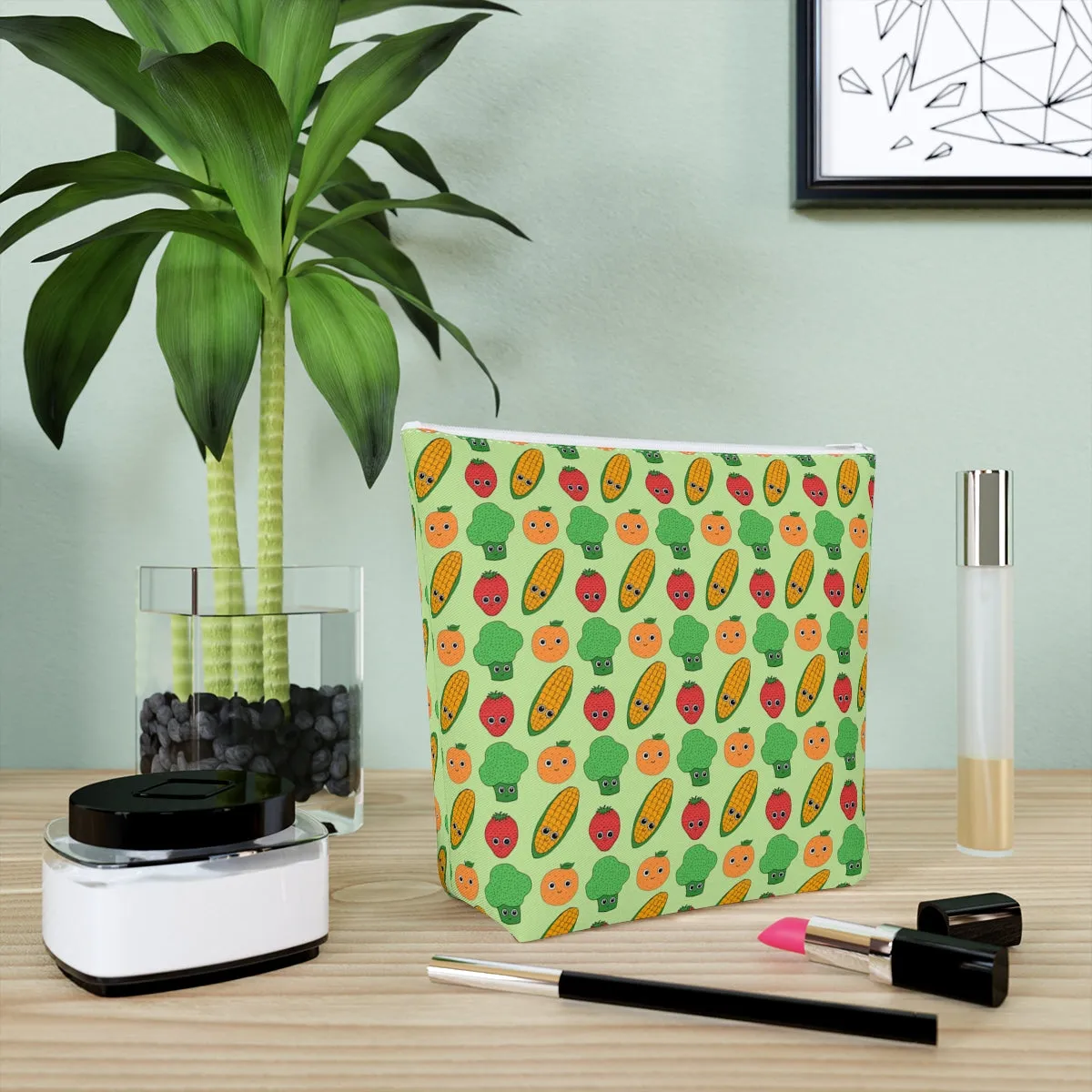 Veggie Garden Cosmetic Bag