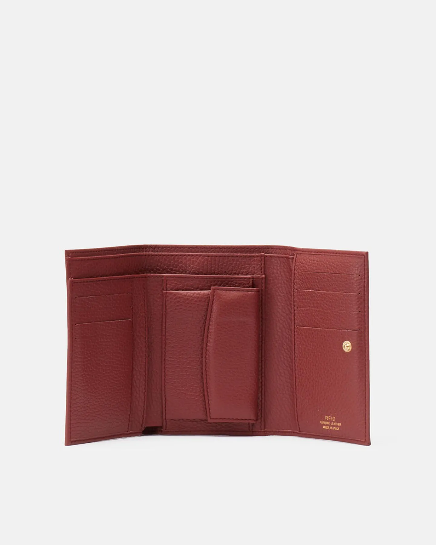 VELVET PORTAFOGOLIO BIFOLD - ROSEWOOD