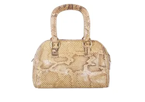 VTG PYTHON MINI BOSTON BAG