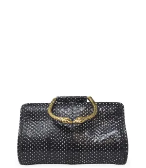 Watersnake Mini Clutch W/ Snake Handle